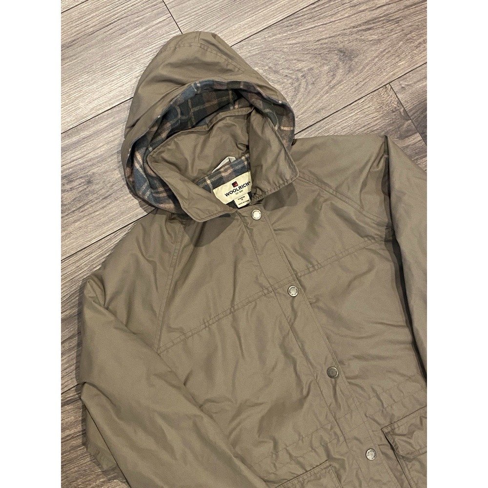 Woolrich Nylon Jacket L Nylon Tan Beige 15054 Medium‎